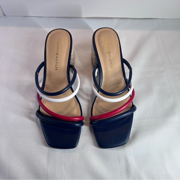 Tommy Hilfiger Women's Multicolor Strappy Sandals - Picture 7 of 9